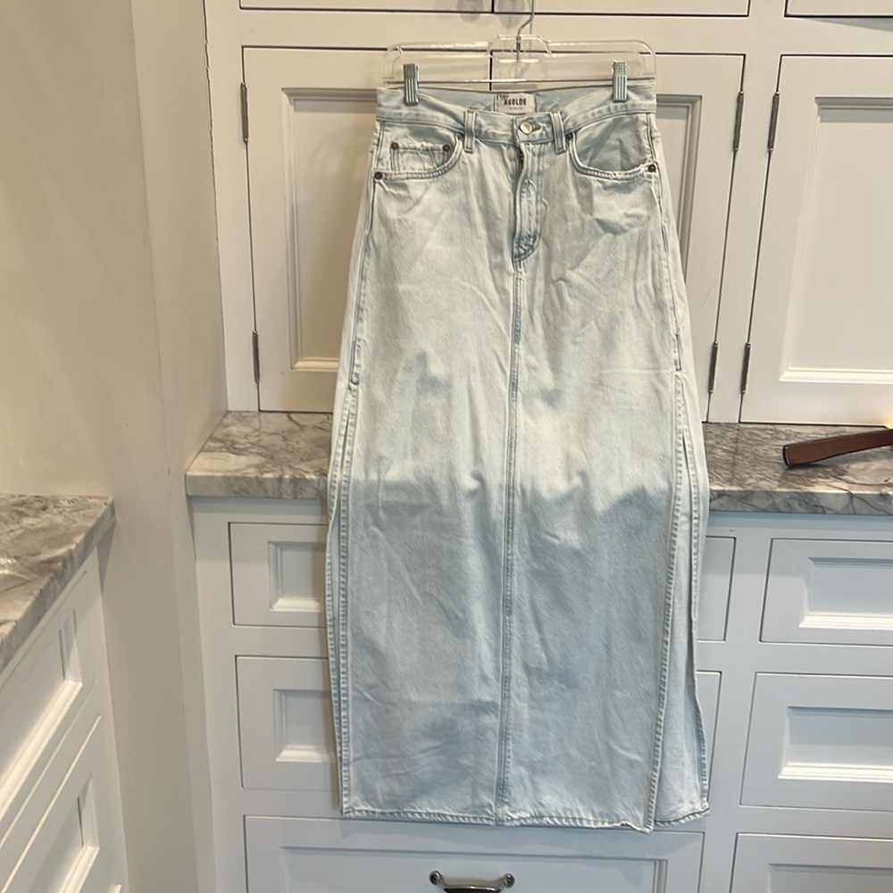 Agolde Astrid silce Skirt - Picture 2 of 9
